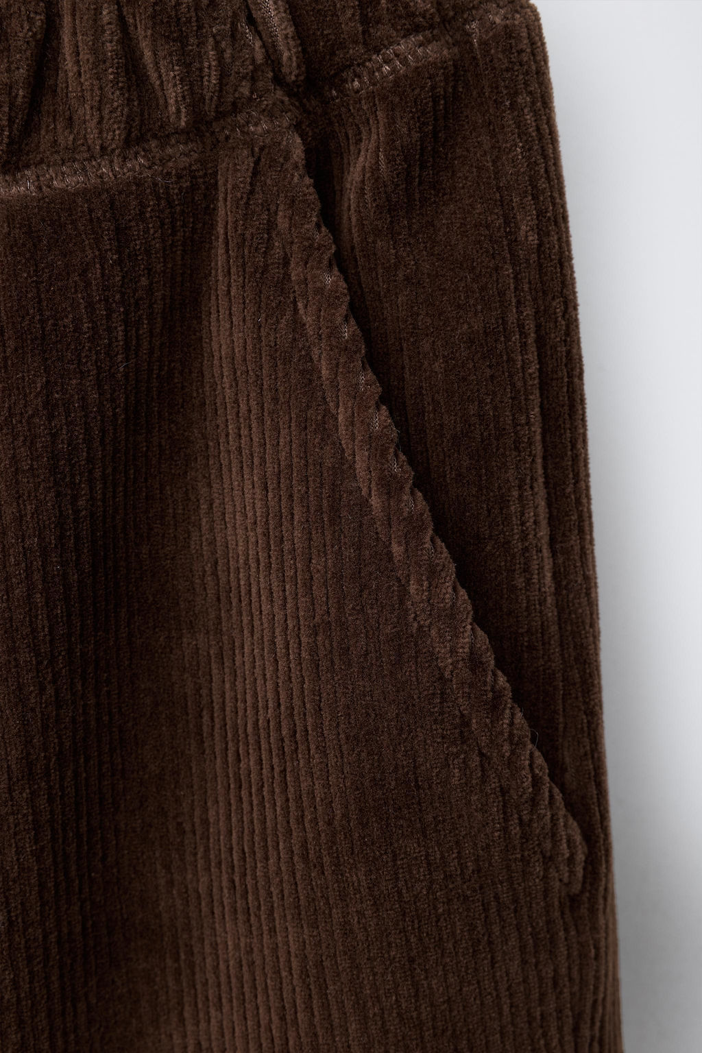 WIDE-LEG CORDUROY TROUSERS - Zara фото 4