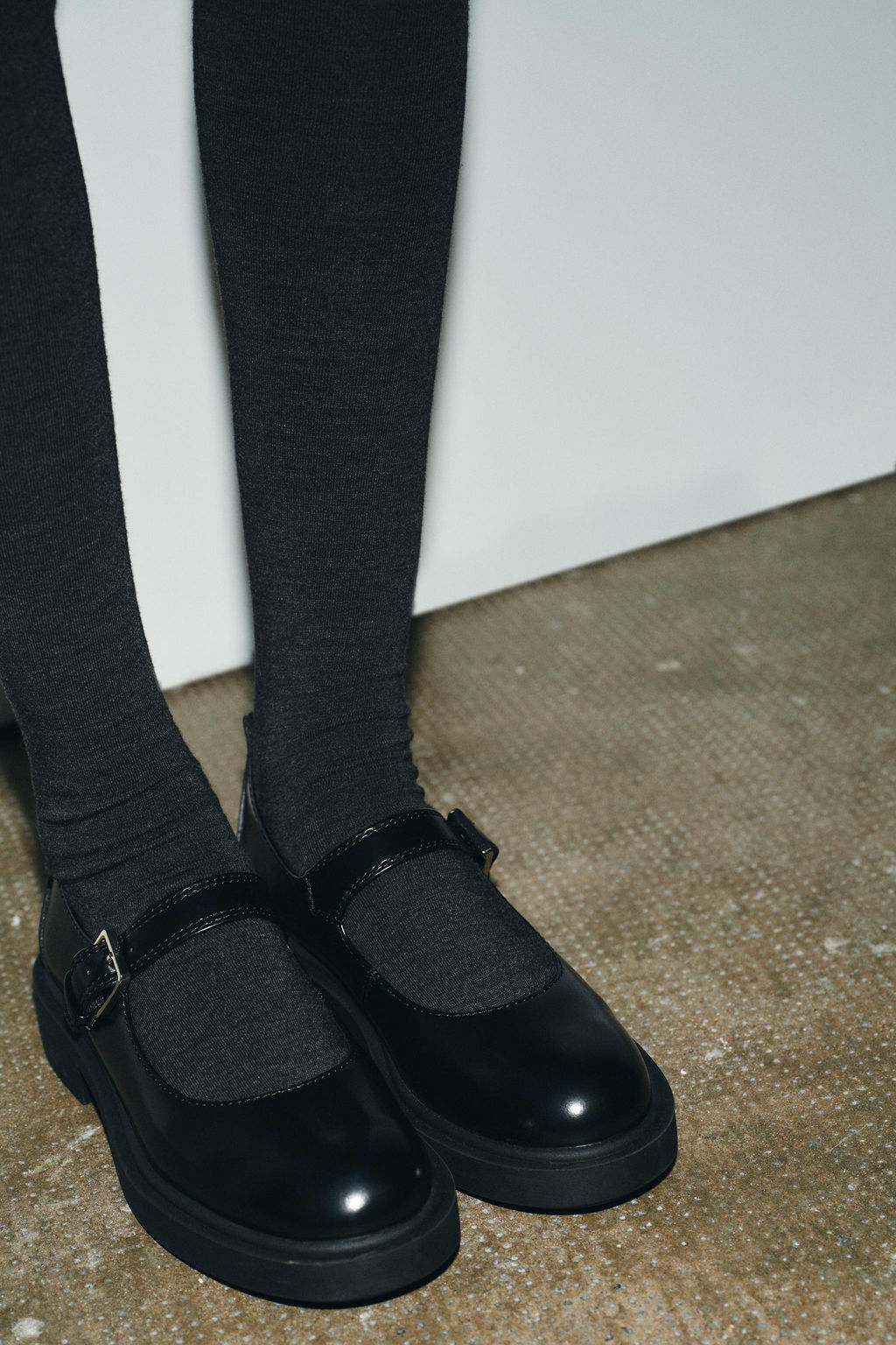 PLATFORM BUCKLE MARY JANE SHOES - Zara фото 2