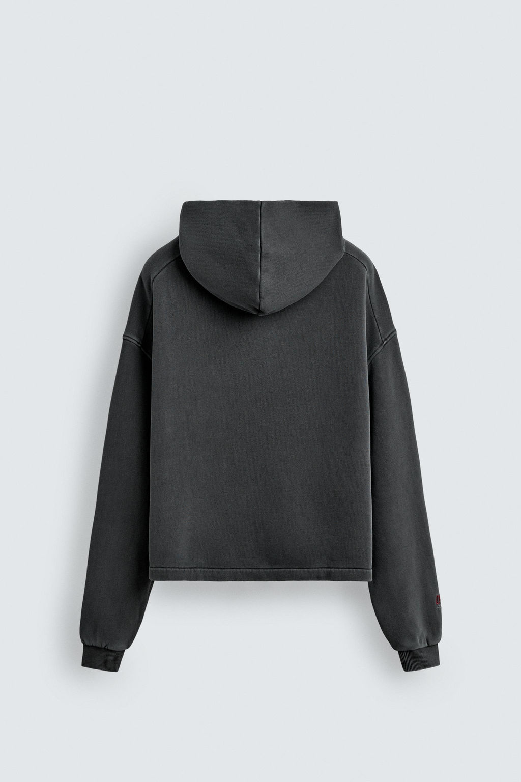 WASHED PATCH HOODIE