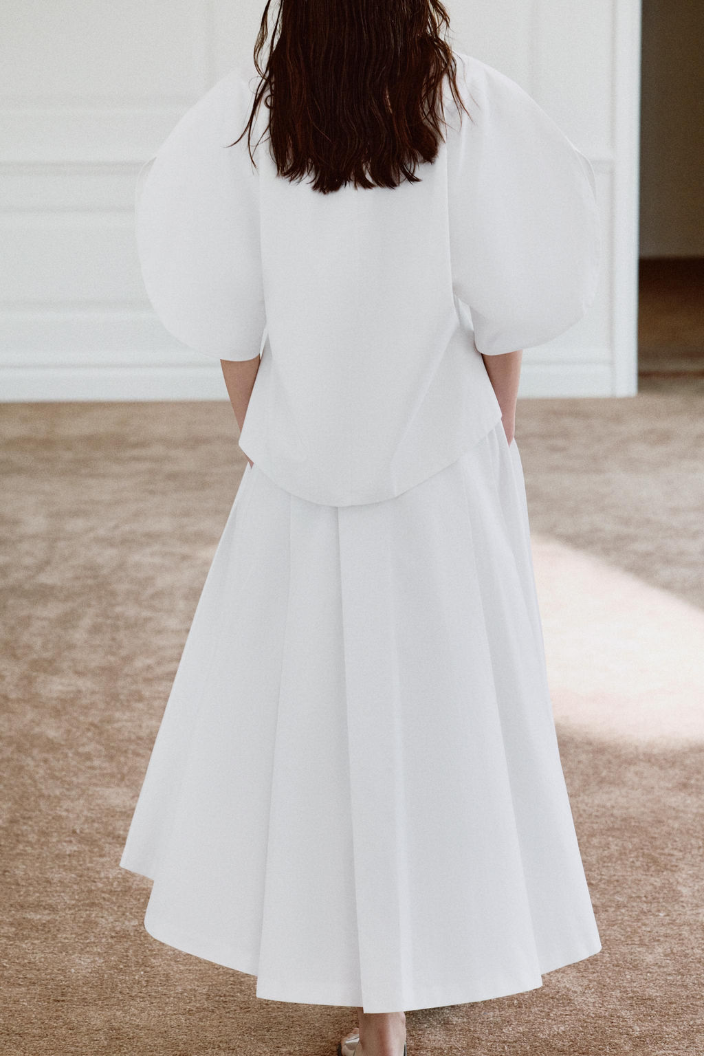 TOP POPEL?N ZW COLLECTION LIMITED EDITION / Blanco - Zara фото 6