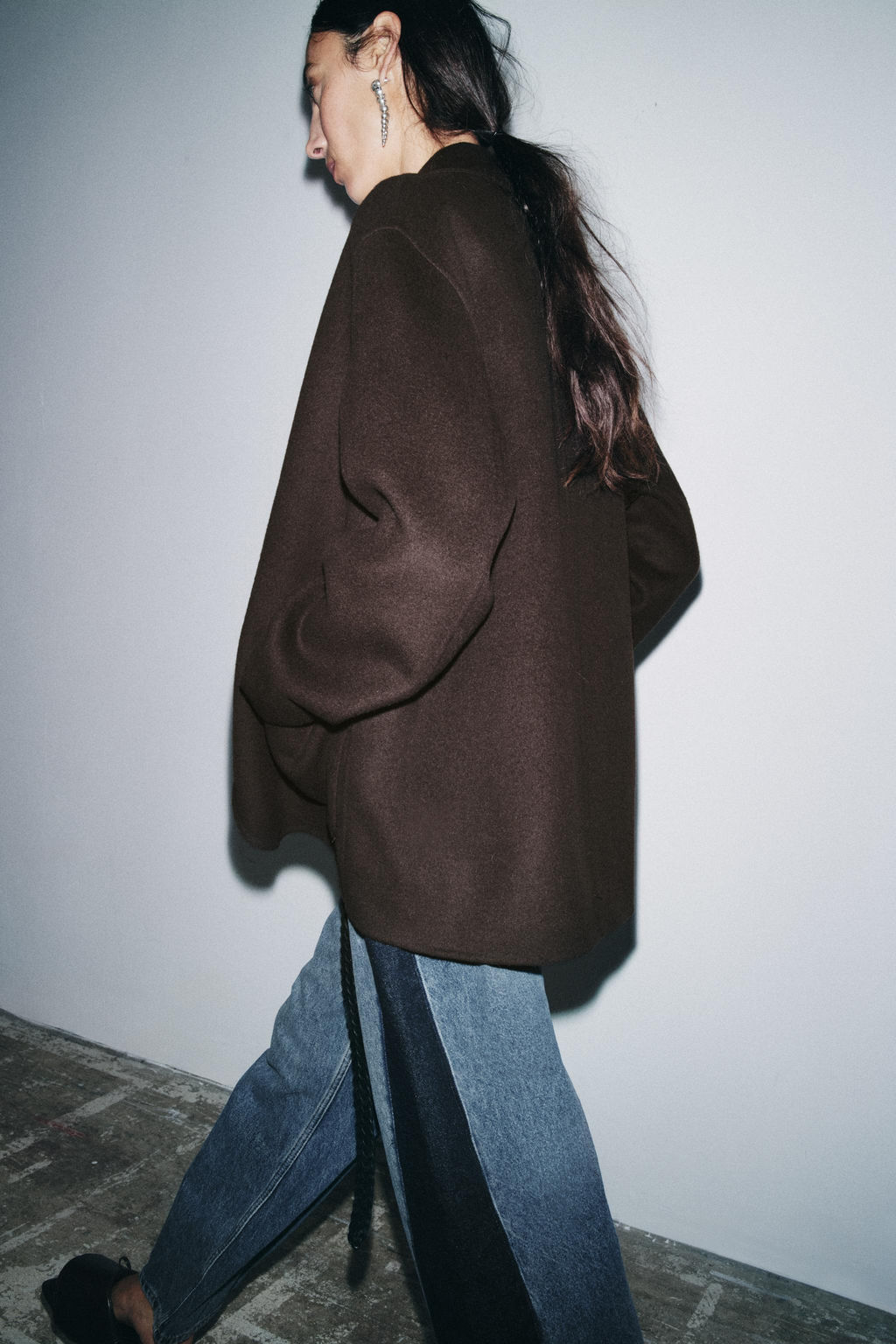 WOOL BLEND BLAZER ZW COLLECTION