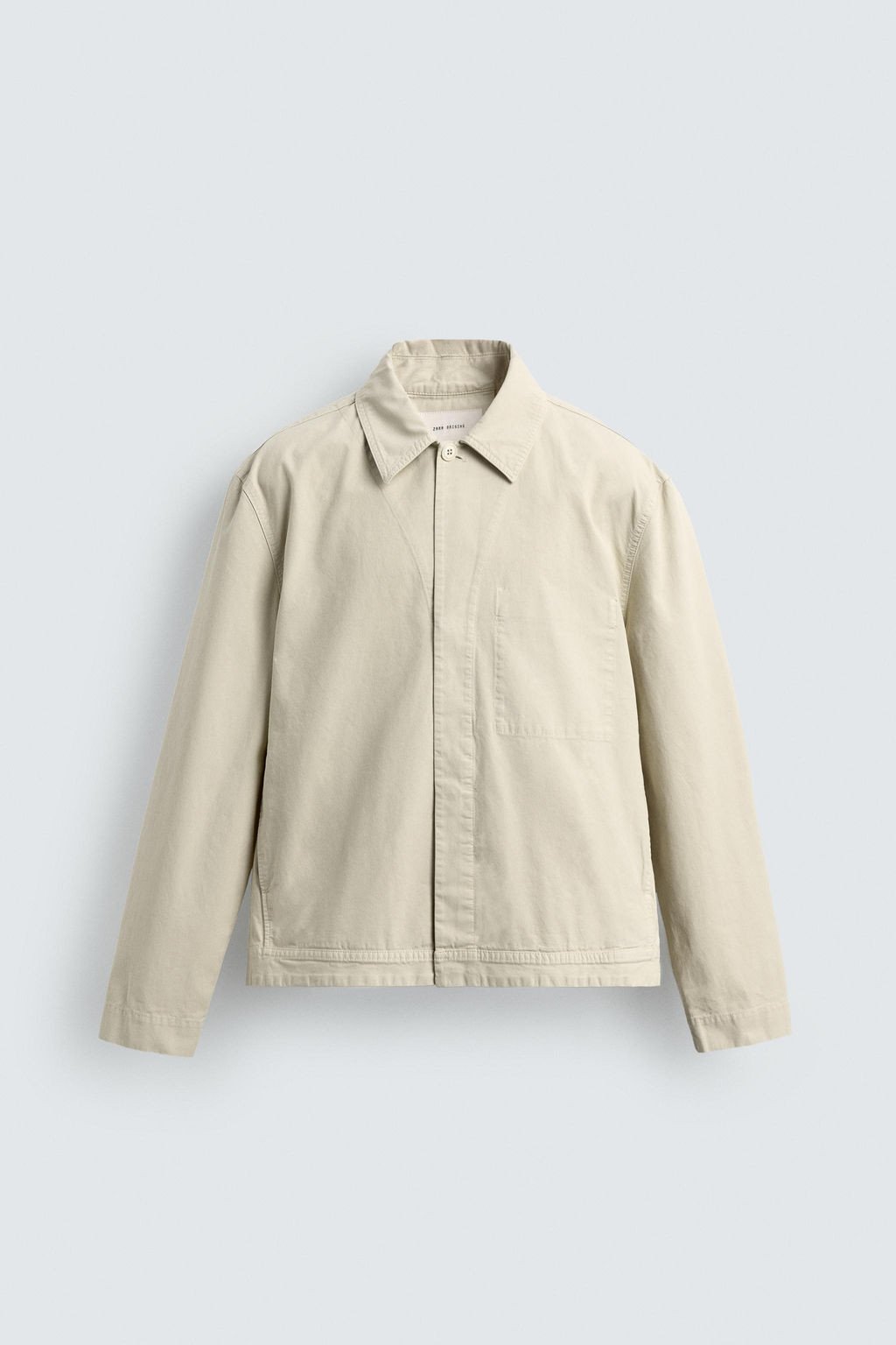 SOBRECAMISA REGULAR FIT POPEL?N / Arena - Zara фото 6