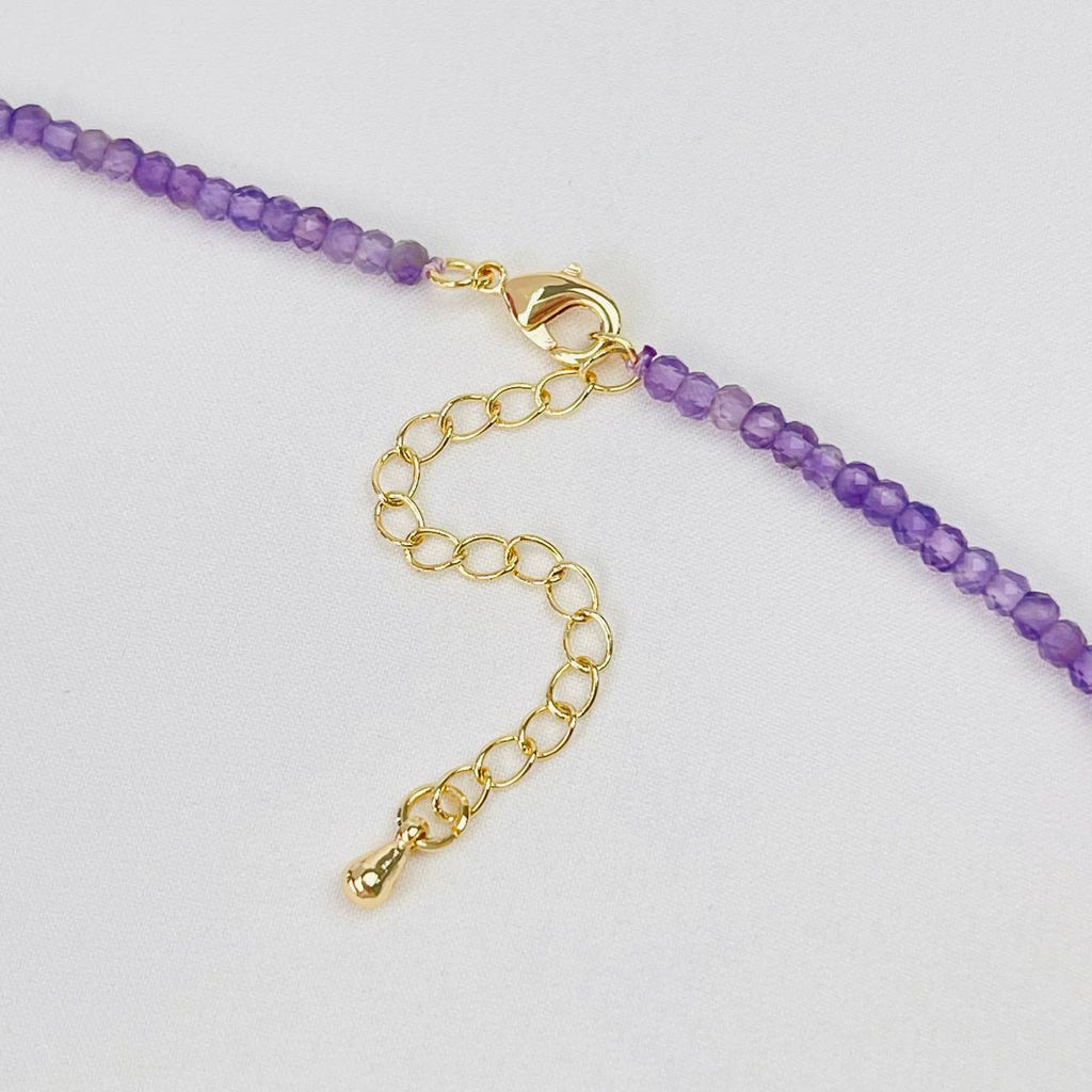 Колье из Аметиста (градиент)