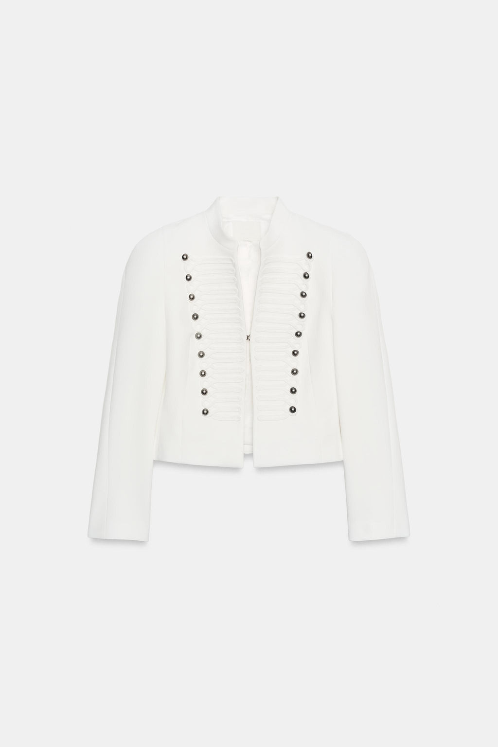 BLAZER ENTALLADA HOMBRERAS BOTONES / Crudo - Zara фото 6
