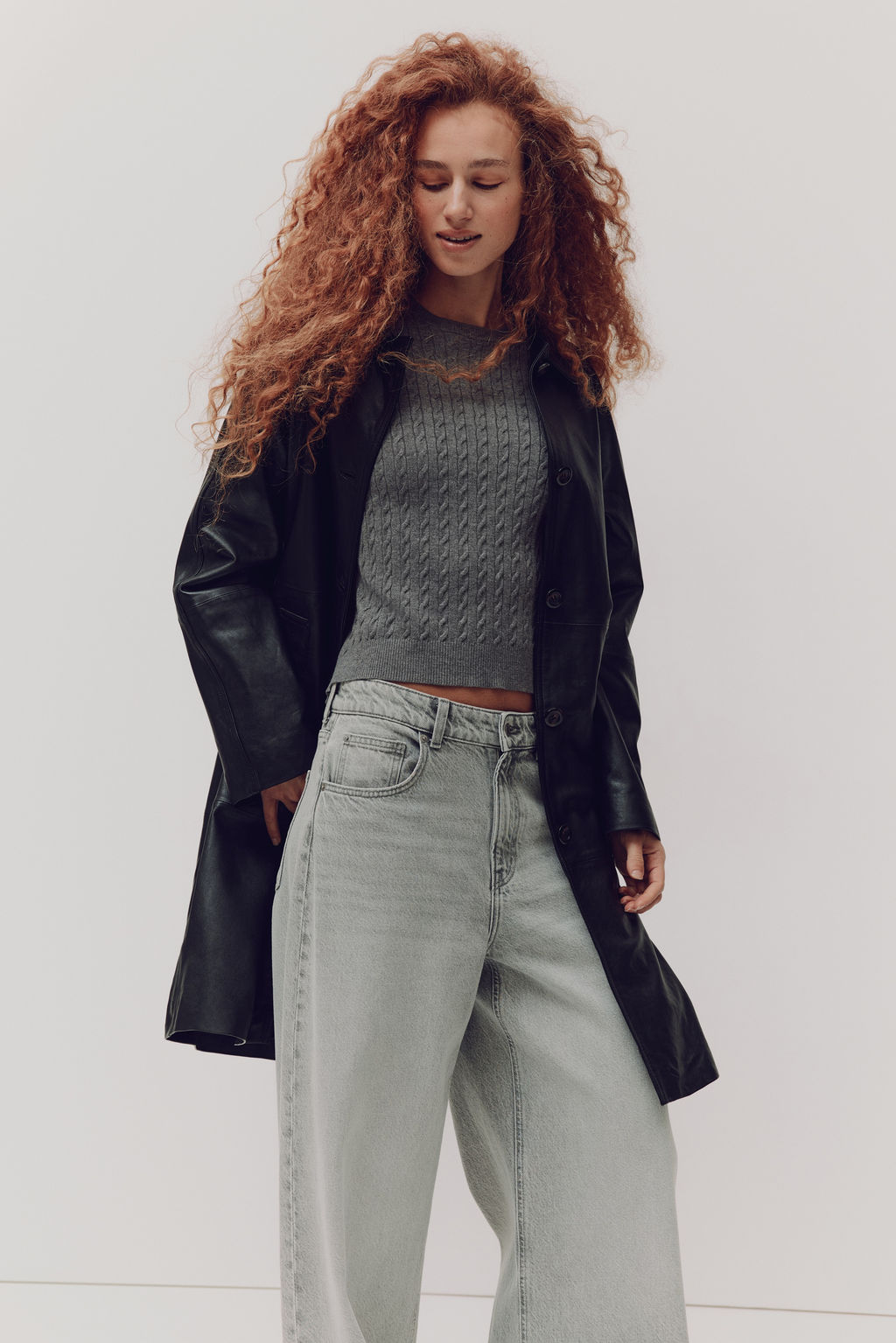 Jersey en punto trenzado - H&m фото 6