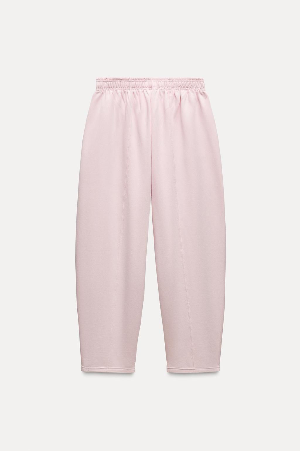 STRAIGHT-LEG PLUSH TROUSERS - Zara фото 29