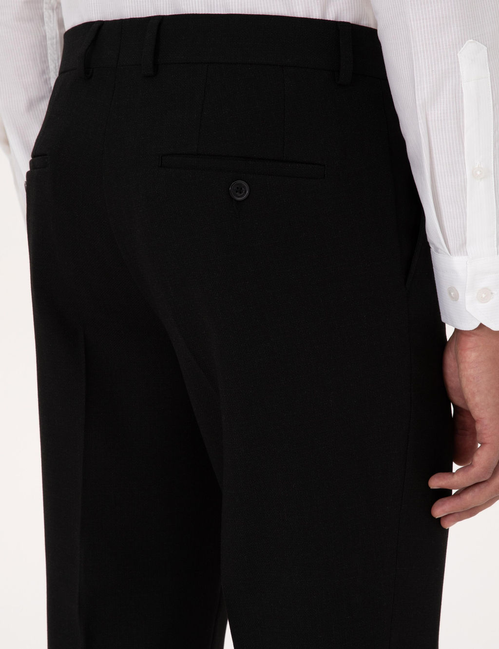 Siyah Ex. Slim Fit Kuma_ Pantolon - Pierre cardin фото 6