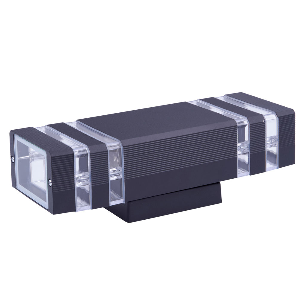 UUL-S18A 2x60W/E27 IP65 BLACK Светильник уличный, под две лампы Е27. Архитектурный накладной. Корпус черный. TM Uniel