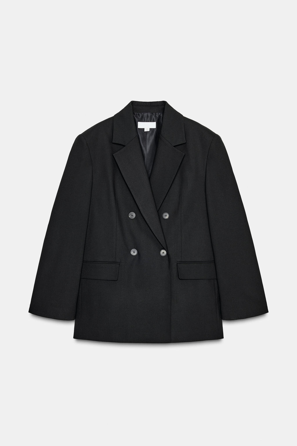 OVERSIZED DOUBLE-BREASTED BLAZER - Zara фото 7