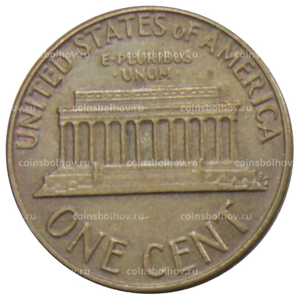 1 цент 1975 года D США