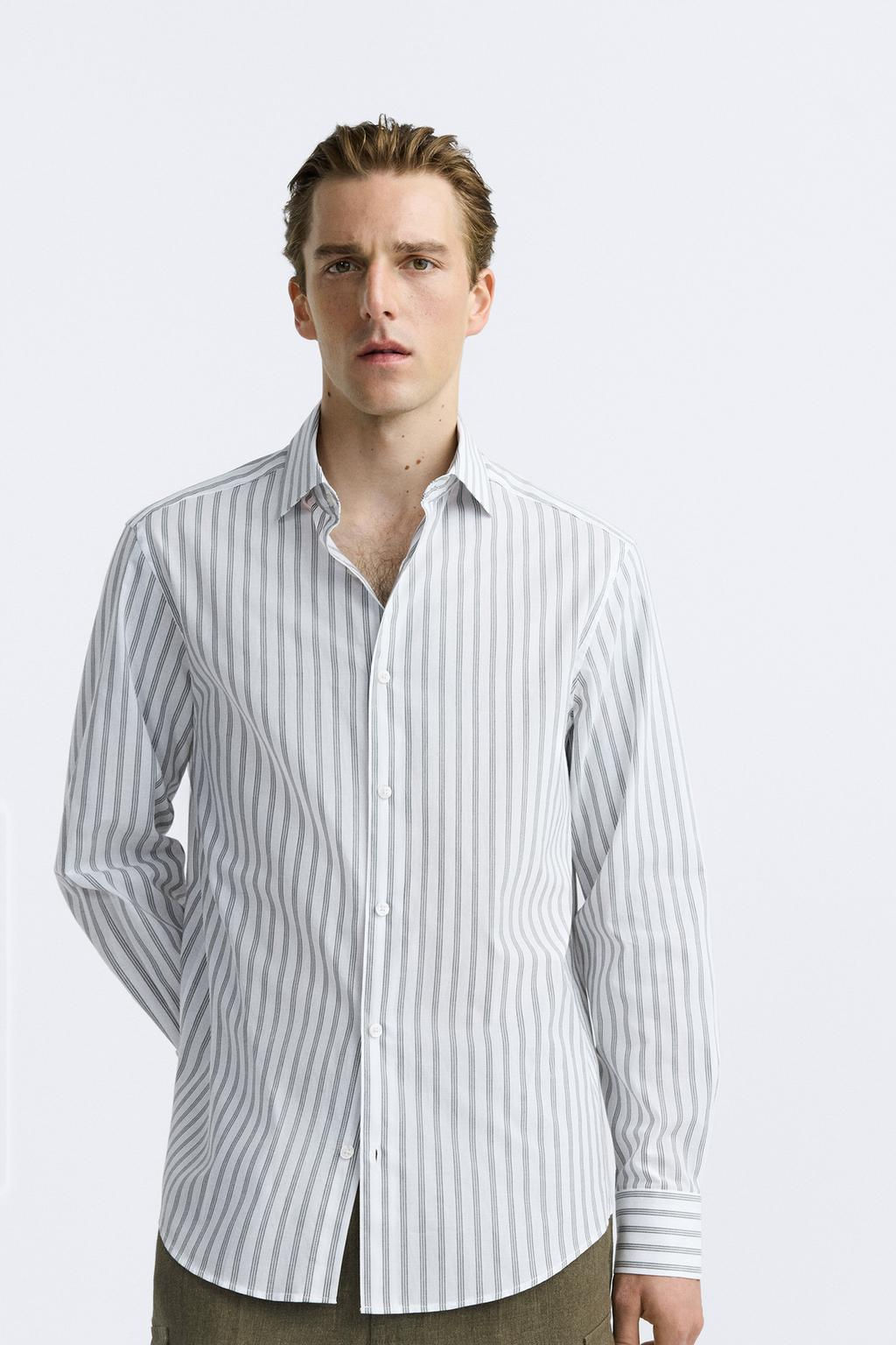 STRIPED SHIRT - Zara фото 5