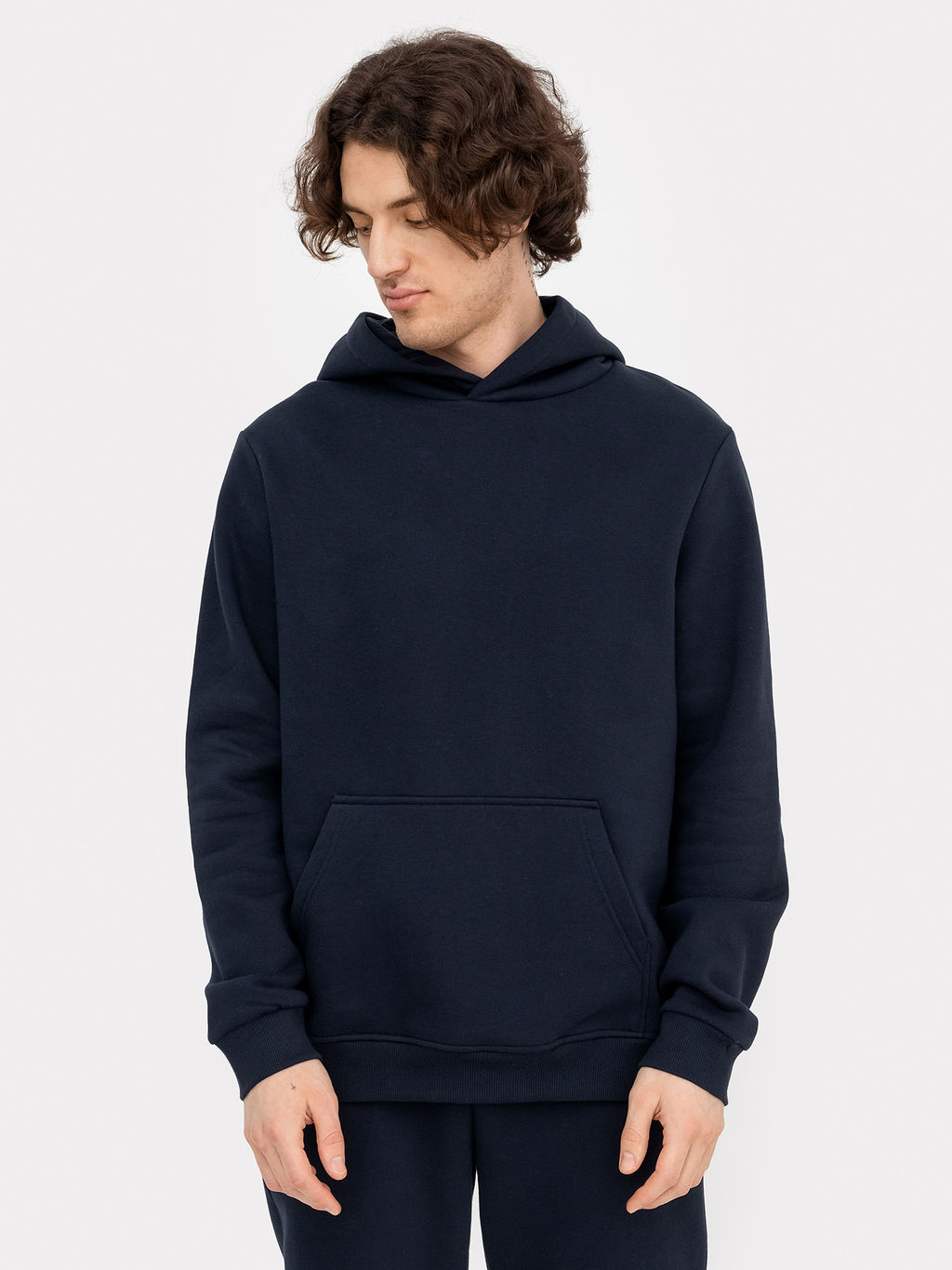 Комплект мужской (анорак, брюки) в темно-синем цвете темно -синий 191013