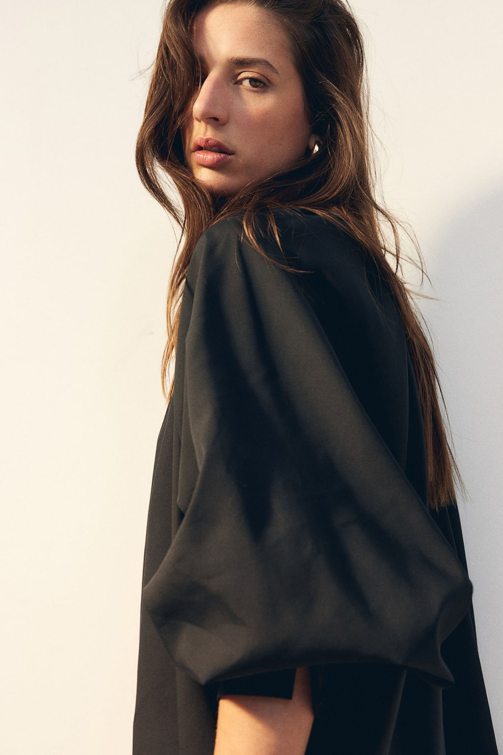 Vestido oversize con tiras de anudar - H&m фото 3