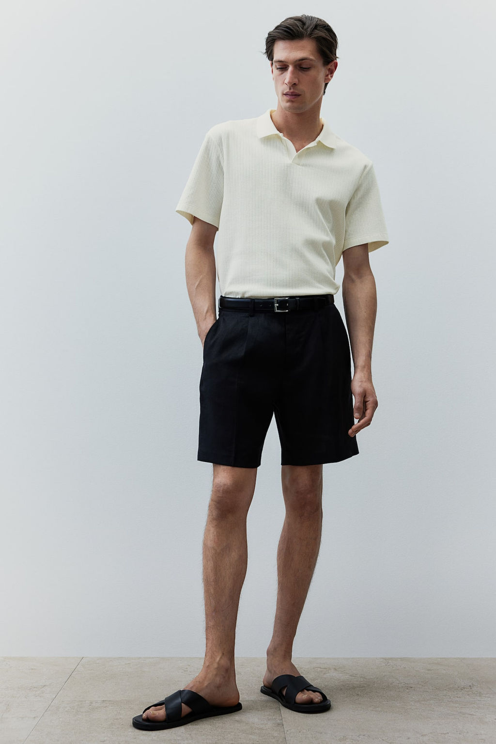 Polo con textura Regular Fit - H&m фото 3