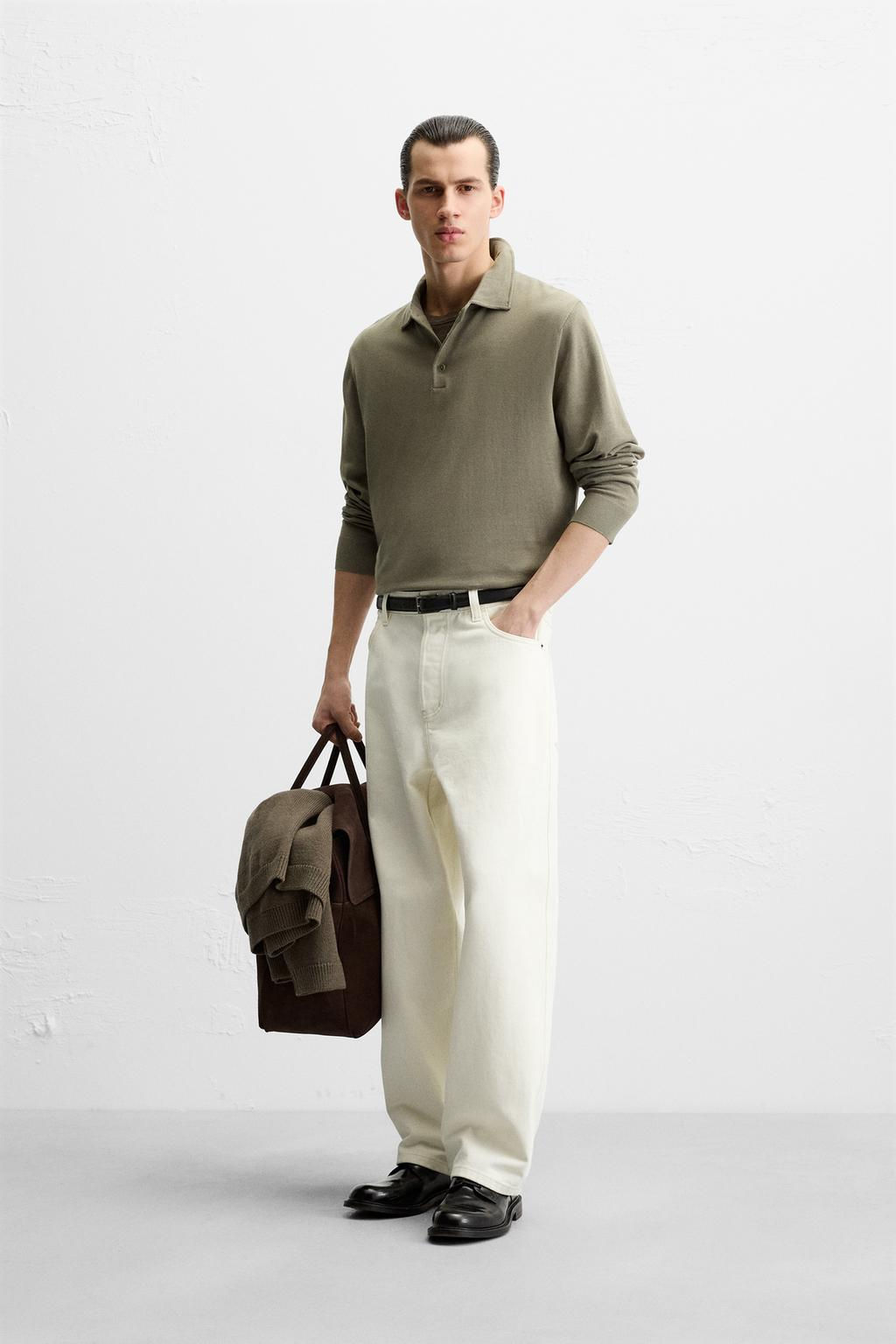 KNIT COTTON POLO SHIRT