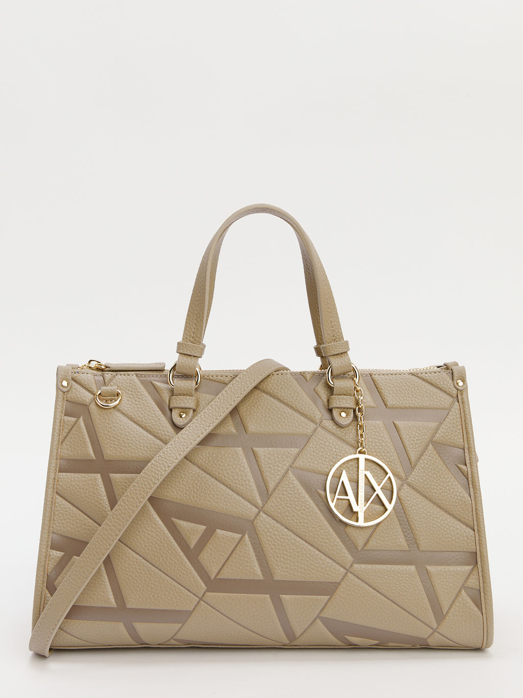 Женский тоут ARMANI EXCHANGE Артикул 4081535, пыльно-бежевый