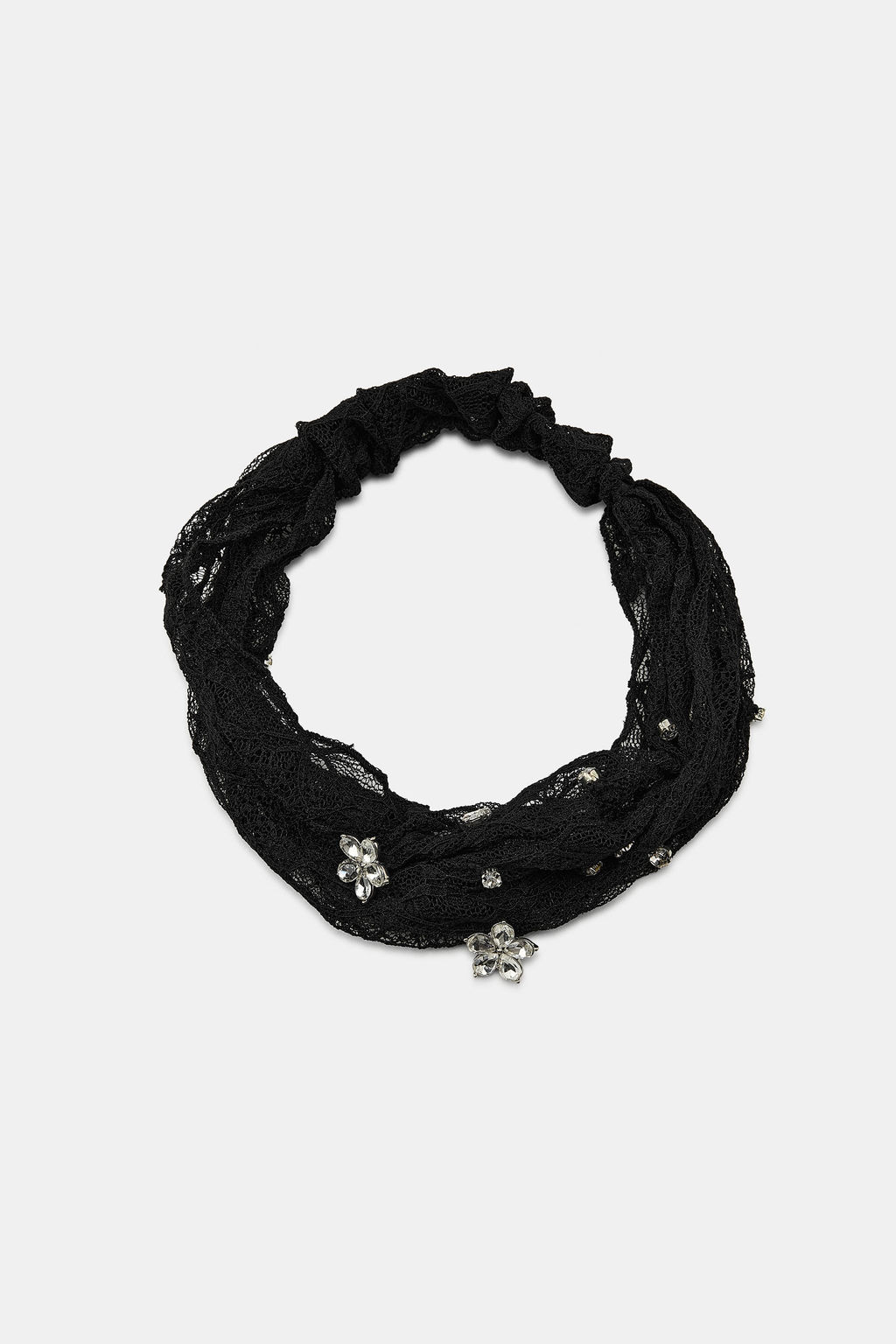 JEWELLED LACE HEADBAND - Zara фото 5