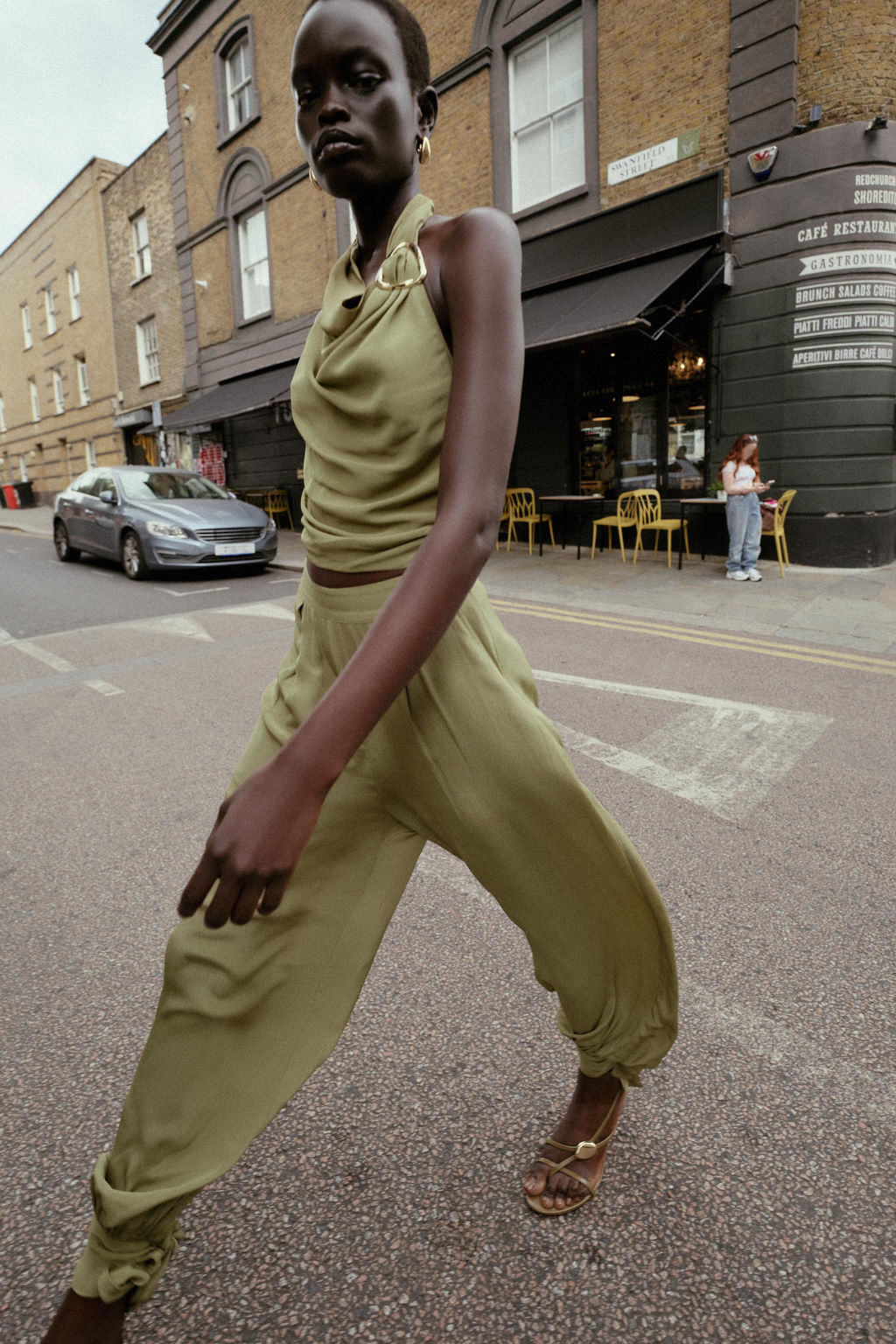 CUFFED HEM BALLOON TROUSERS - Zara фото 3