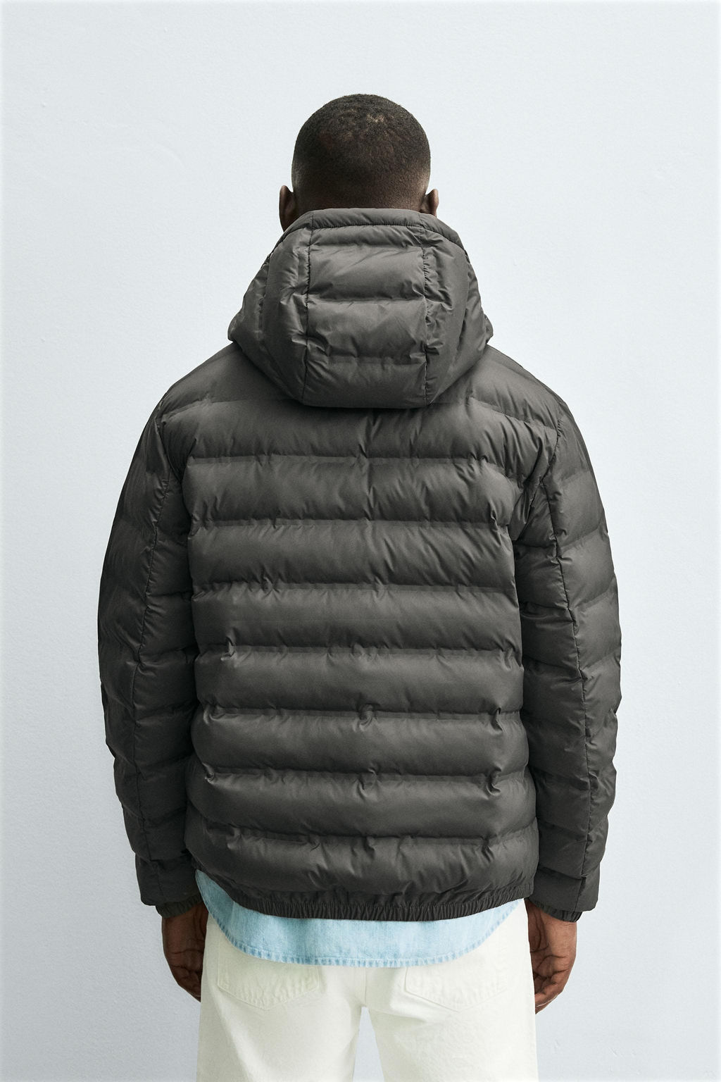 WATER-REPELLENT LIGHTWEIGHT PUFFER JACKET - Zara фото 3