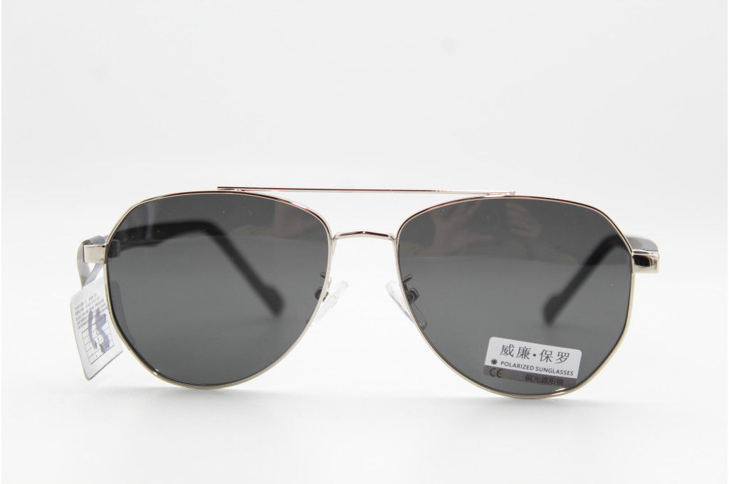 Солнцезащитные очки WILIBOLO (Polarized) 8019 57-16-144 С5 Серебро