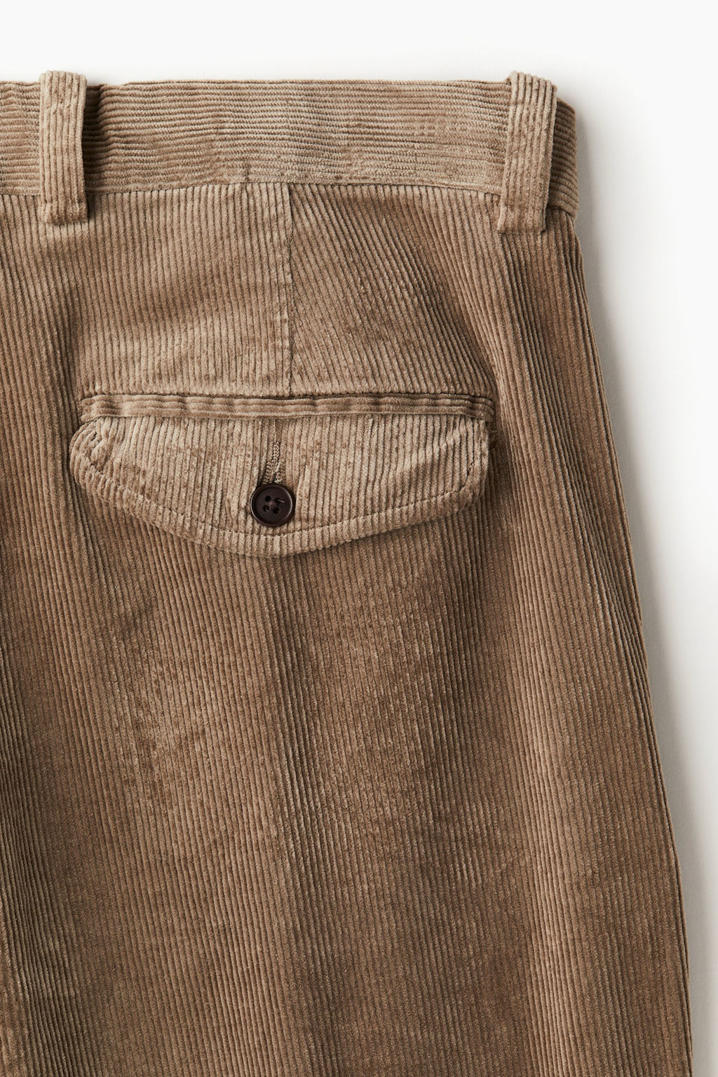 Pantalon de pana Regular Fit - H&m фото 6