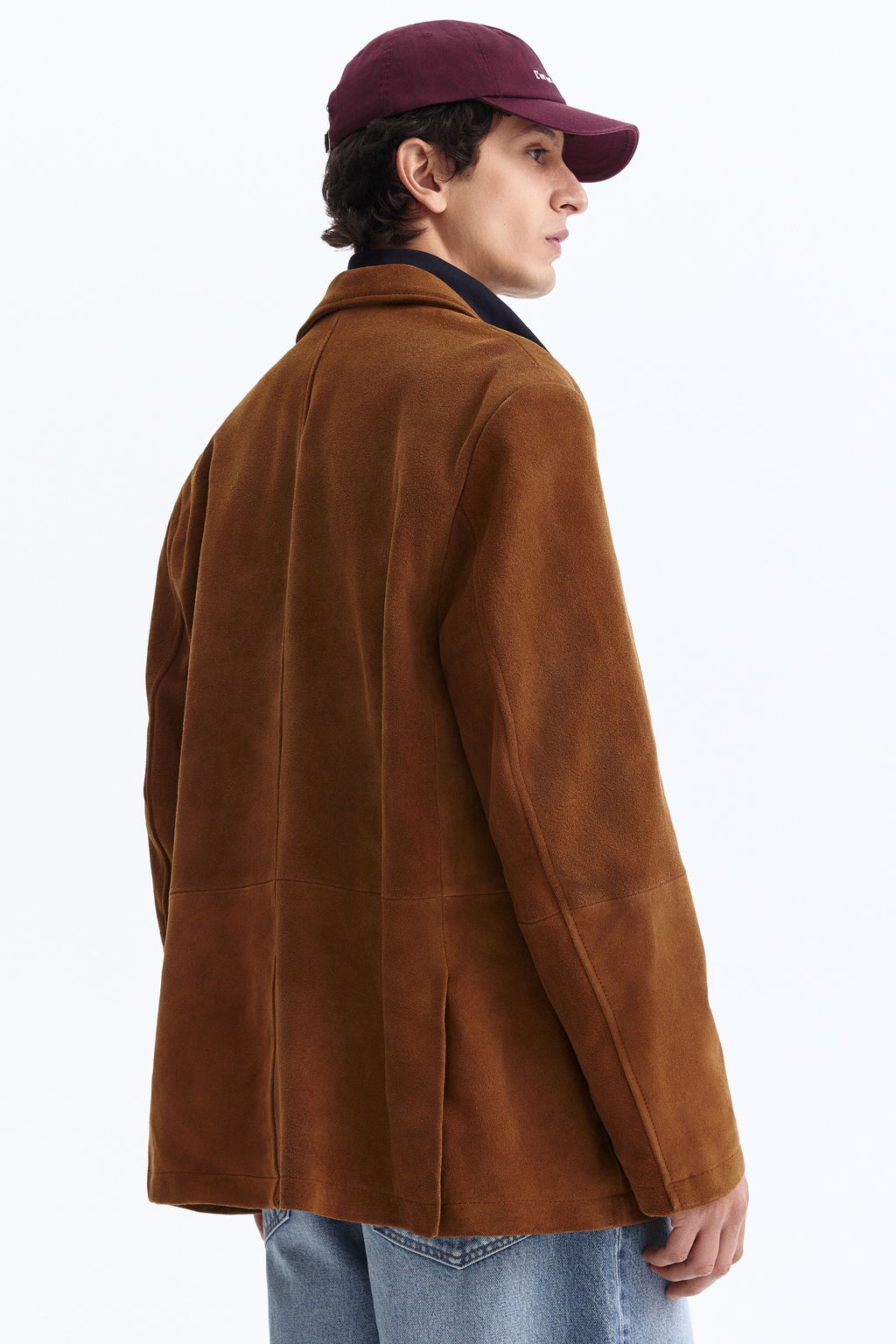 Americana de ante Relaxed Fit - H&m фото 3