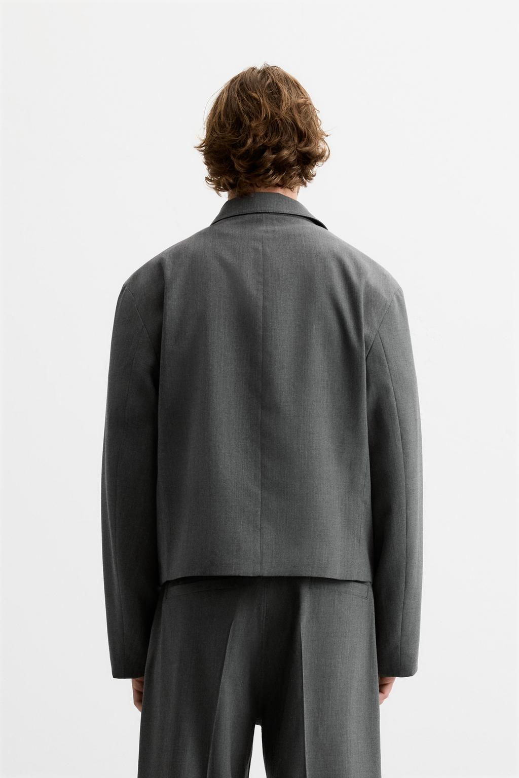 CROPPED FIT JACKET - LIMITED EDITION - Zara фото 4