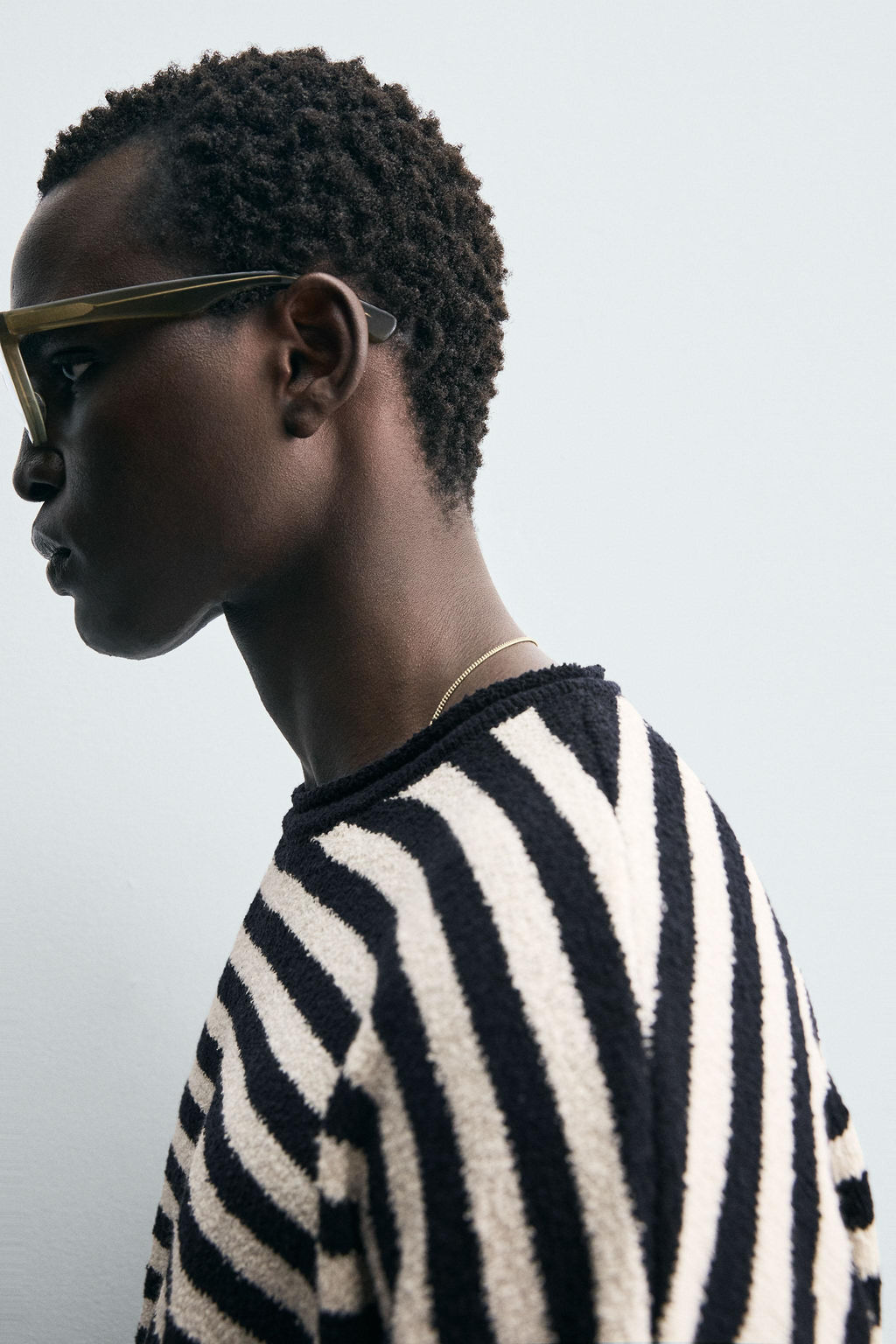 LIGHTWEIGHT STRIPED SWEATER - Zara фото 6