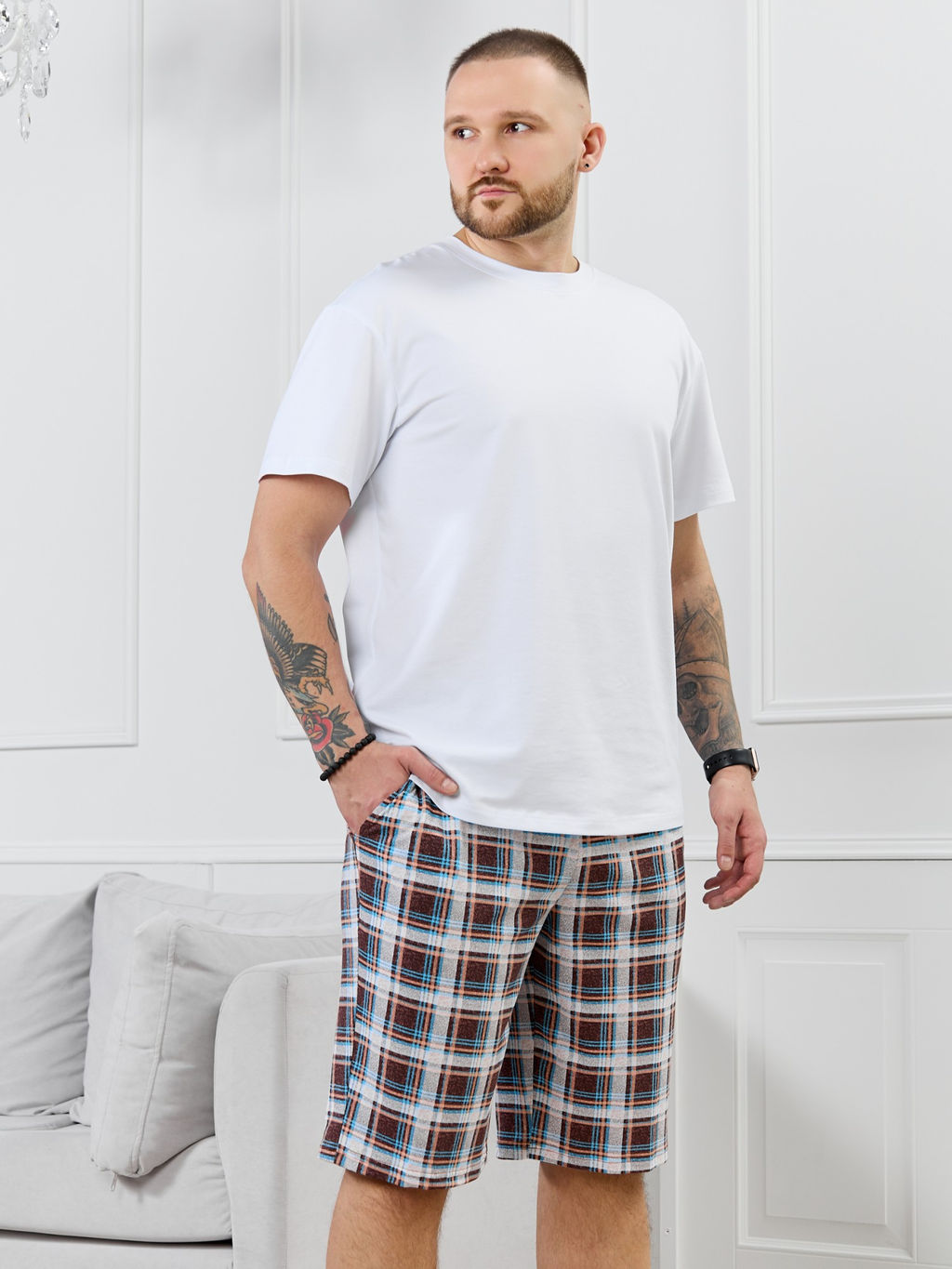 Шорты мужские Тор-2.1 из хлопка - Виотекс фото 97