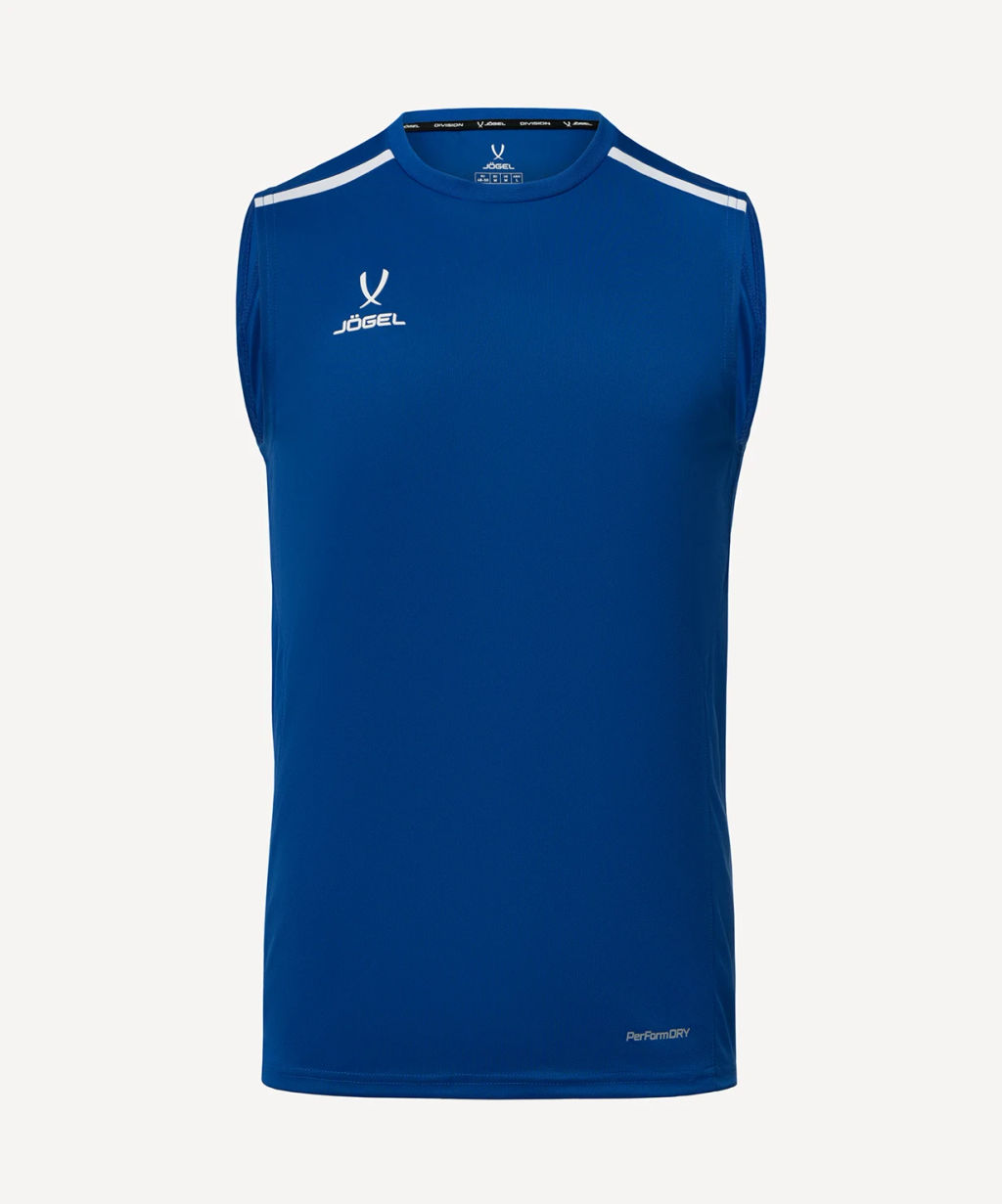 Майка тренировочная JOGEL DIVISION PerFormDRY Training Sleeveless, синий  фото 2