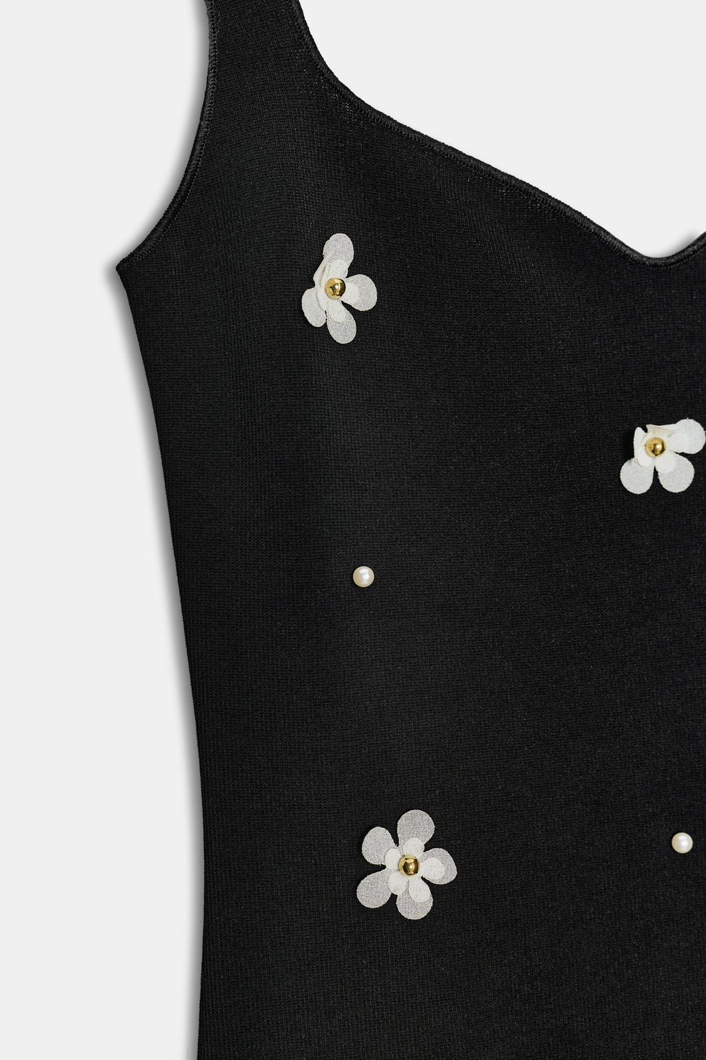 FLORAL STRETCH MIDI DRESS - Zara фото 6