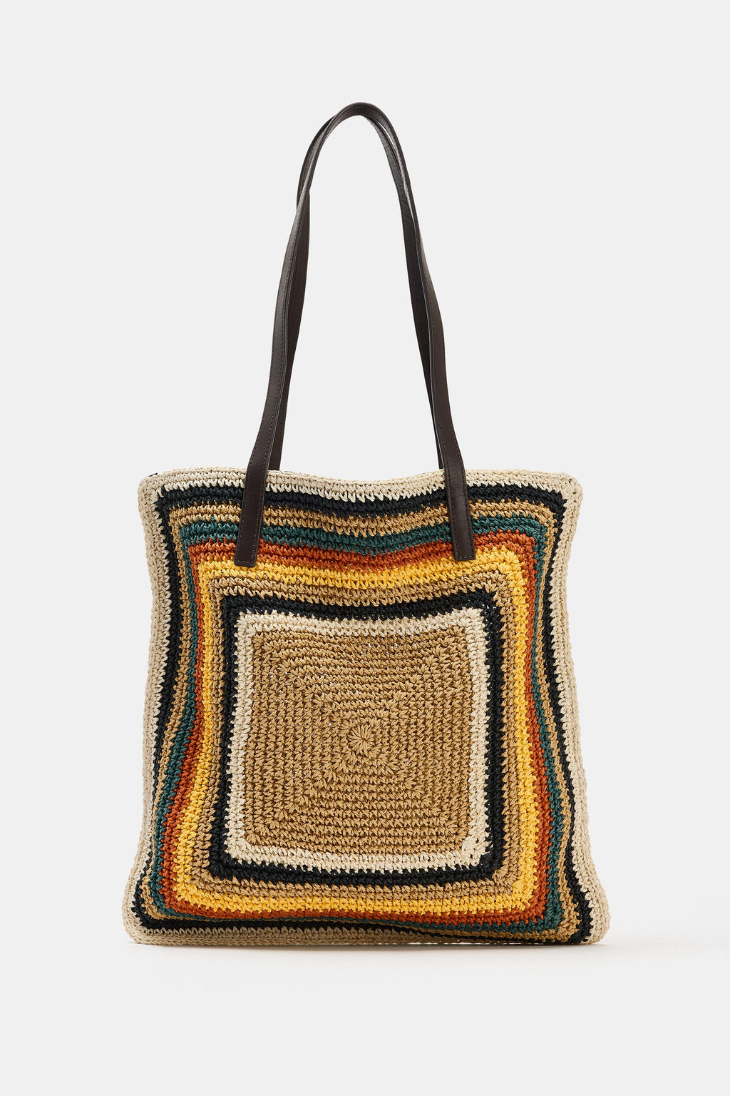 BOLSO SHOPPER MULTICOLOR / Multicolor - Zara фото 4