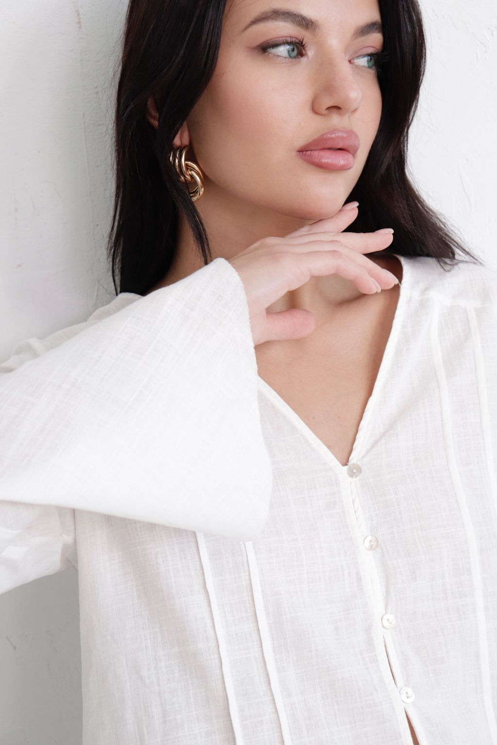 11209 Блуза из хлопка - Martichelli фото 6