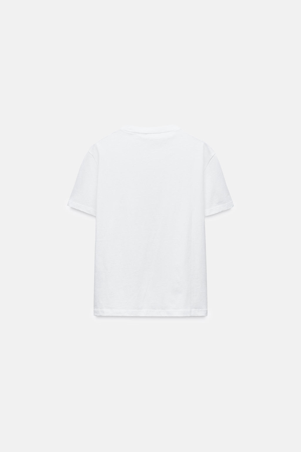 BASIC COTTON T-SHIRT - Zara фото 35