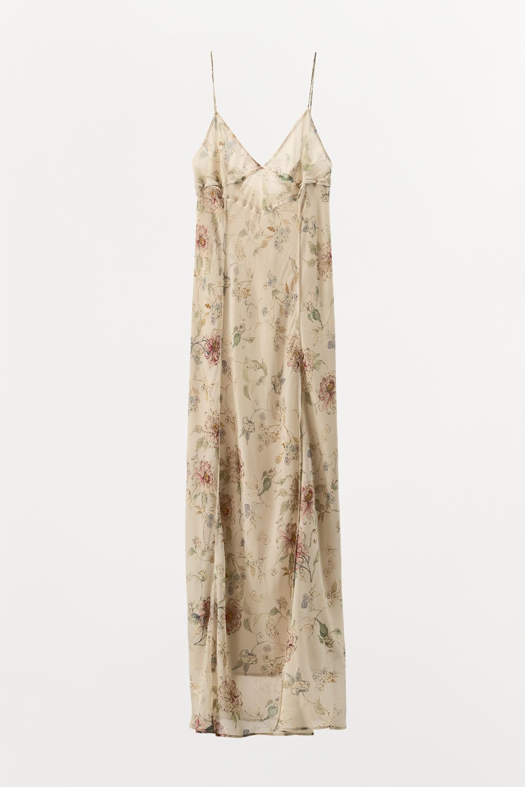 FLORAL PRINT STRAPPY DRESS