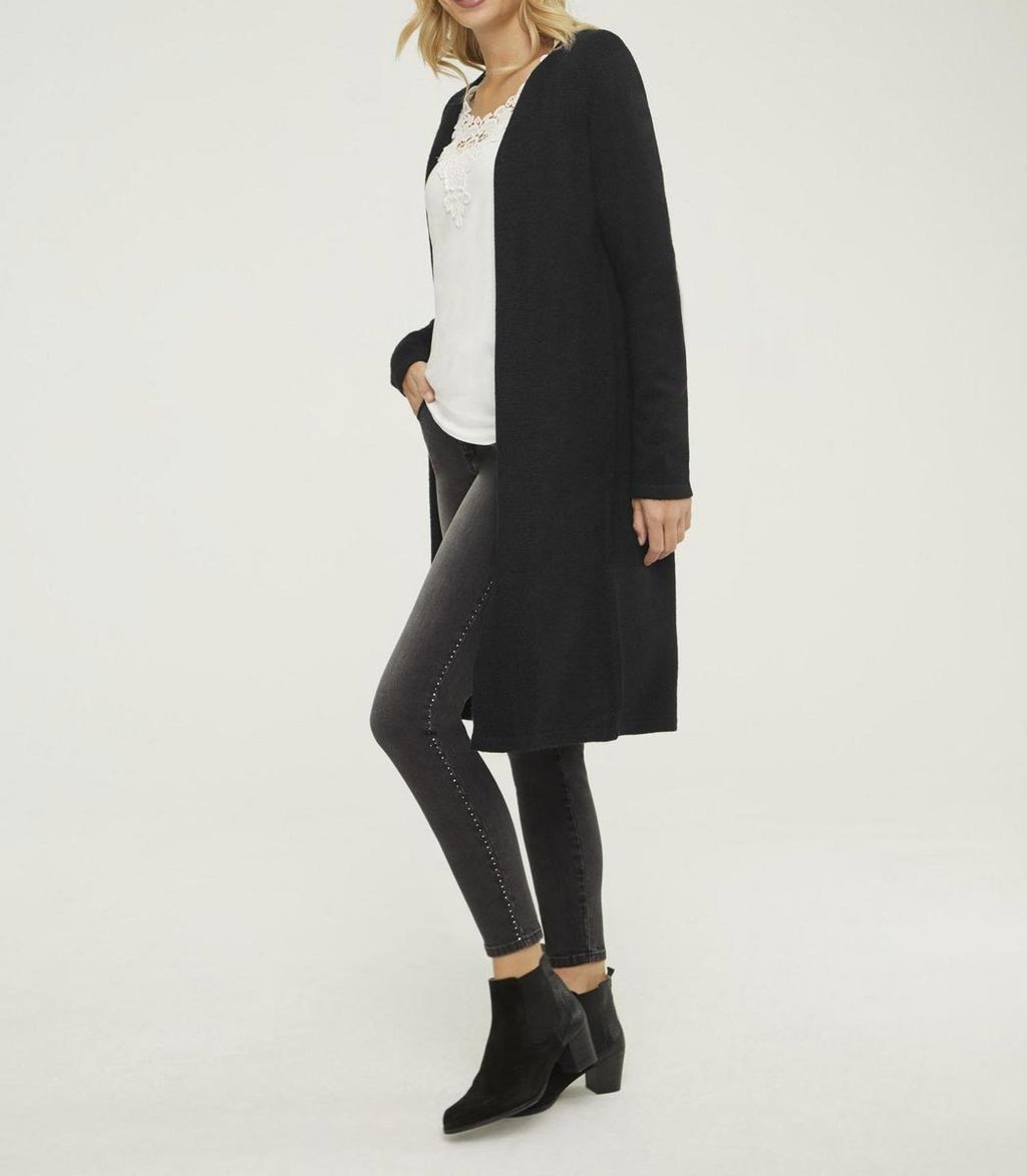 Кардиган, черный - Linea tesini фото 3