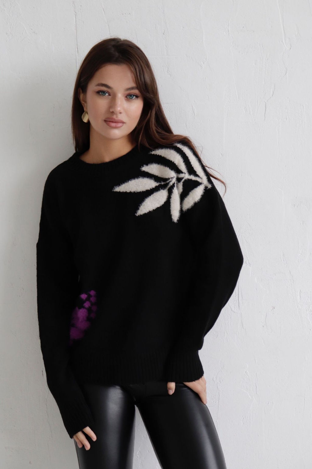 Martichelli Джемпер чёрный  фото 3