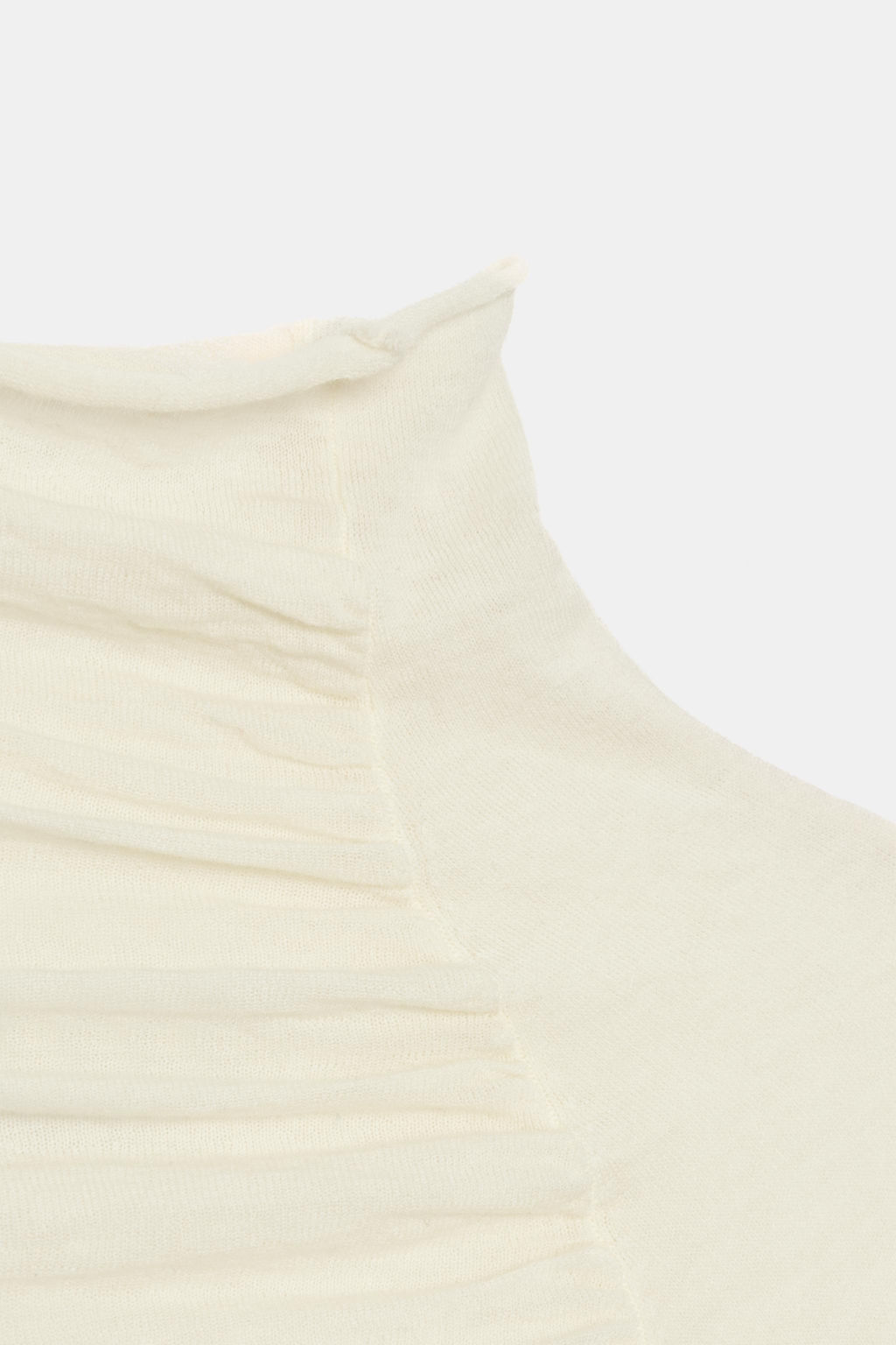 100% WOOL GATHERED TOP - Zara фото 6