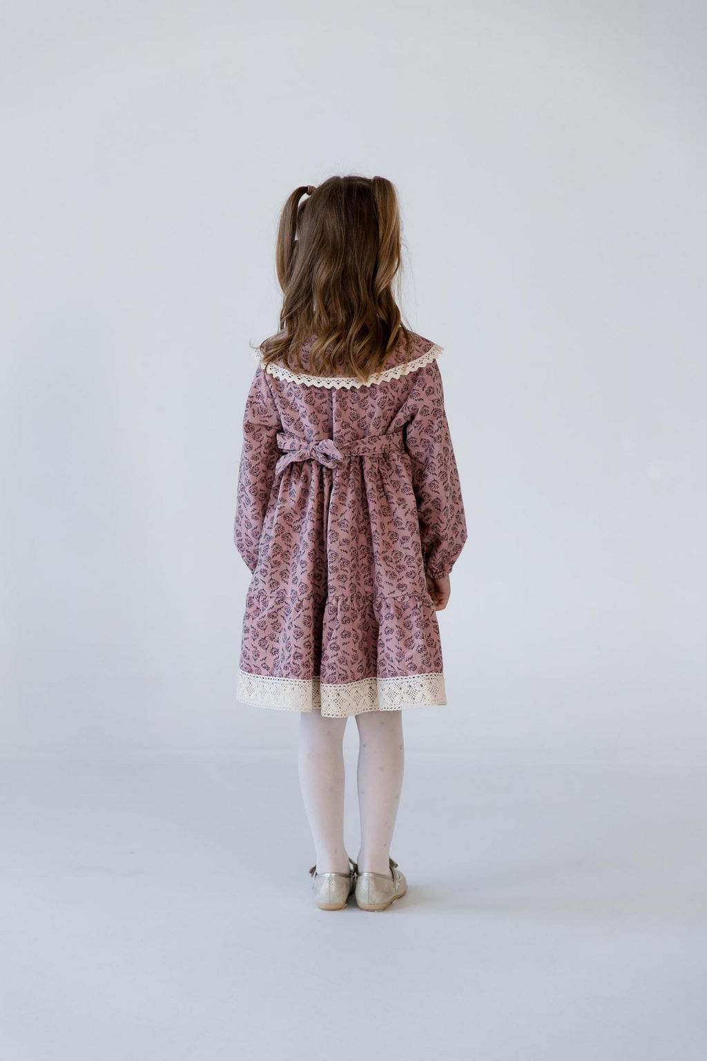 Х232 платье для девочки Есения пудра