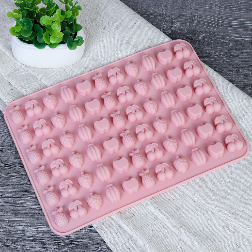 Форма силиконовая для конфет и мармелада 54 ячеейки / HL-137 / уп 300/ 20,7*15*1 см/0,065 - ГалеонТрейд фото 5