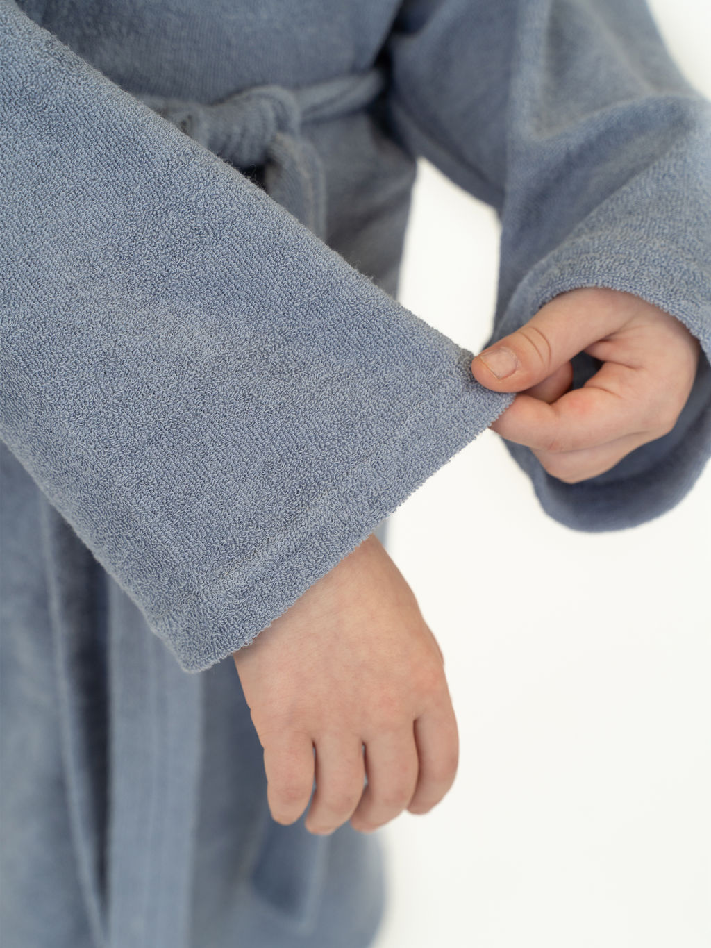 Халат детский серый