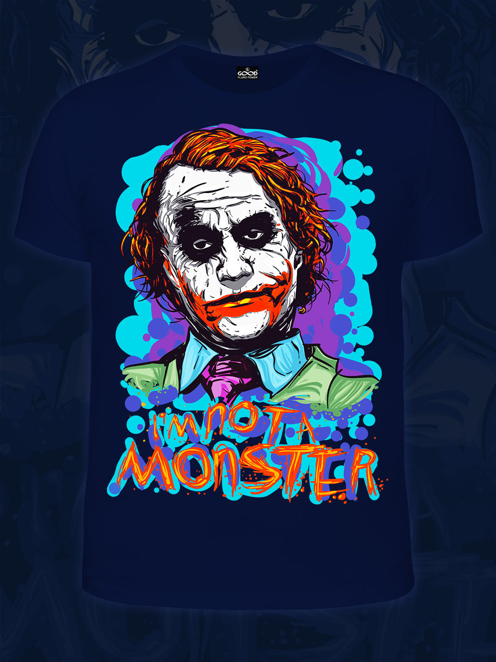 Футболка мужская IM NOT A MONSTER - Good фото 2
