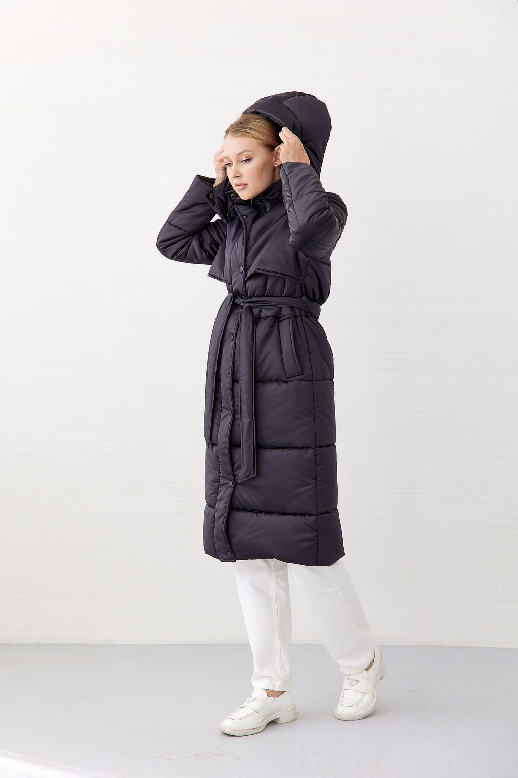 Куртка женская зимняя 25812 (черный) - Kankan фото 10