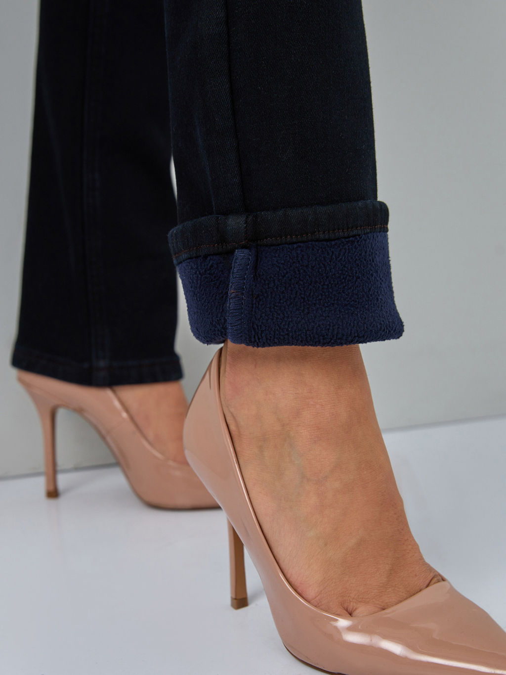 Утепленные Женские Джинсы Прямые - Mossmore фото 7