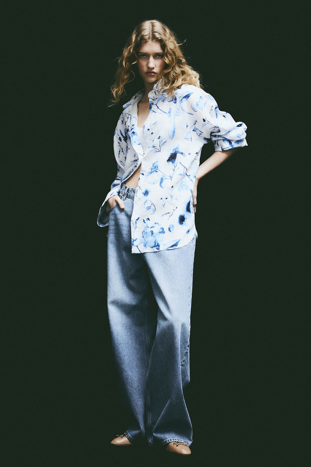 Camisa de lino - H&m фото 3