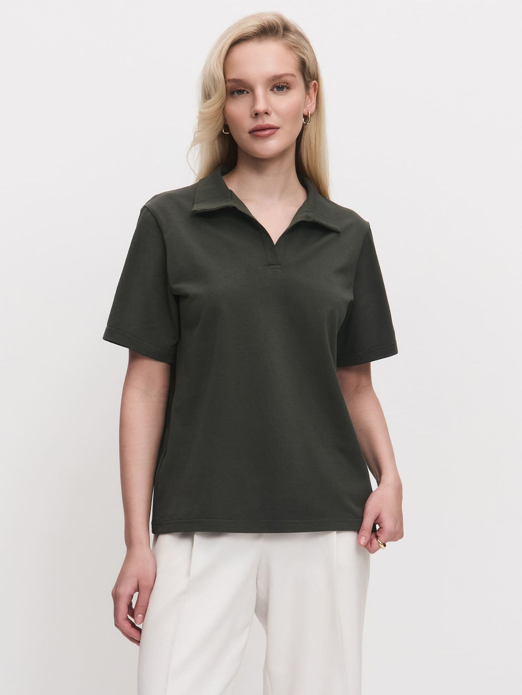 Футболка-поло женская 25234-492 мокко - Avese фото 74