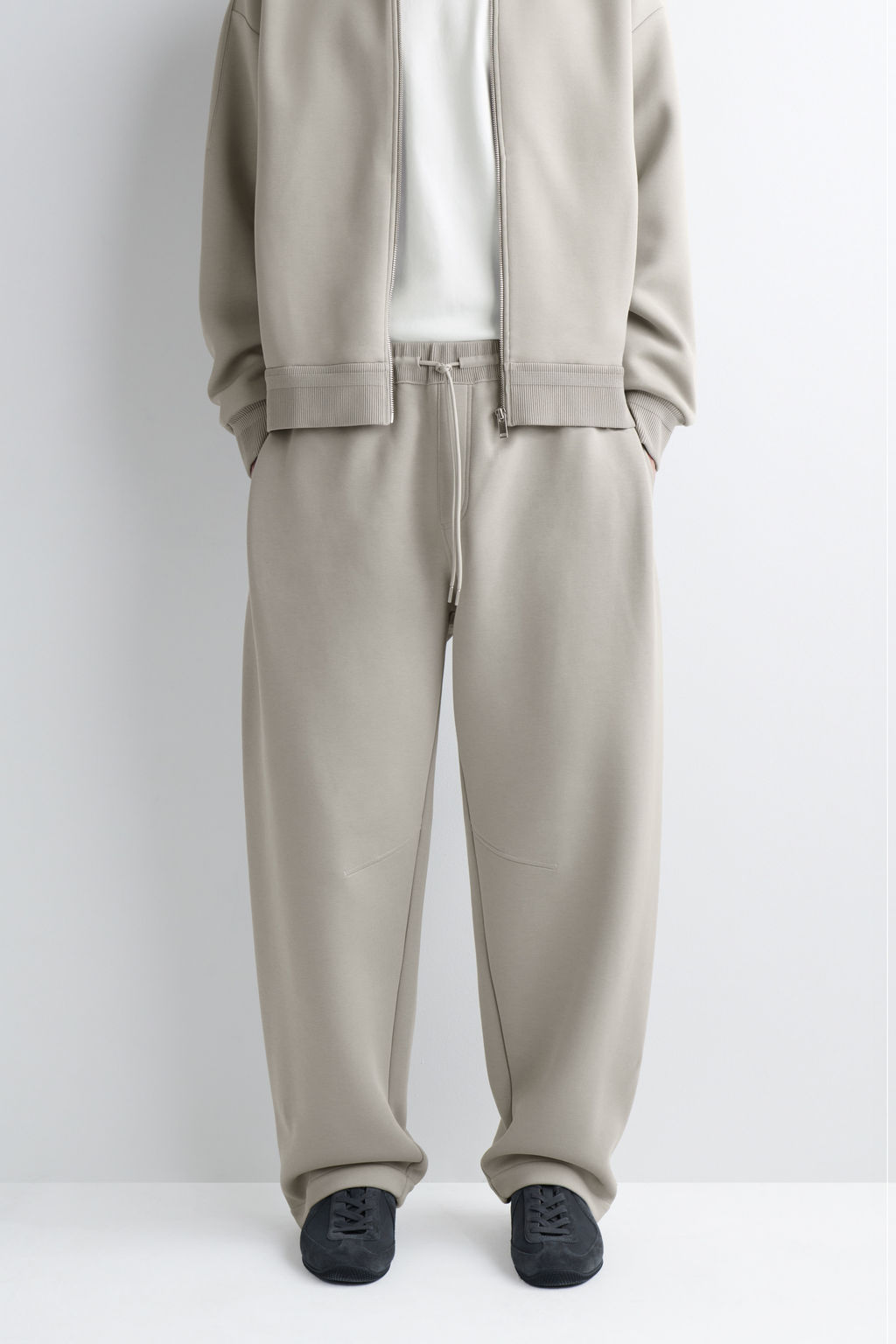 JOGGERS BARREL LEG OVERSIZE EN PIQU? DE ALGOD?N - H&m фото 7