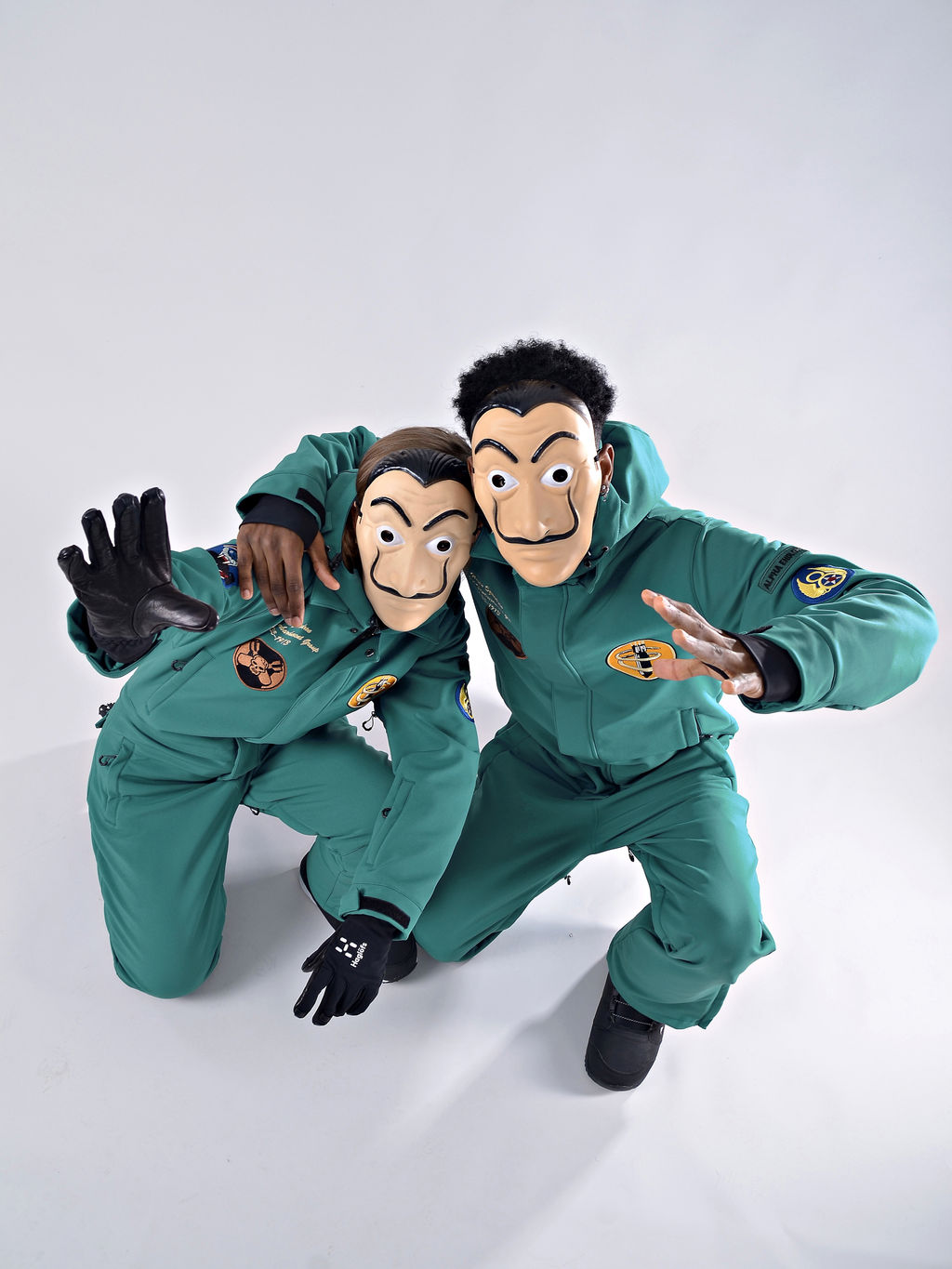 Женский зимний сноубордический комбинезон Alpha Endless 222/220730 GRN Изумрудный  фото 8