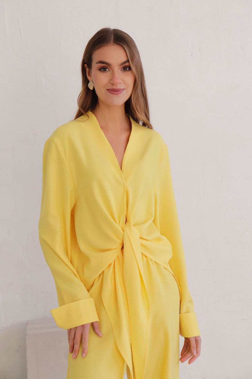 10518 Костюм с завязками лимонный - Martichelli фото 6