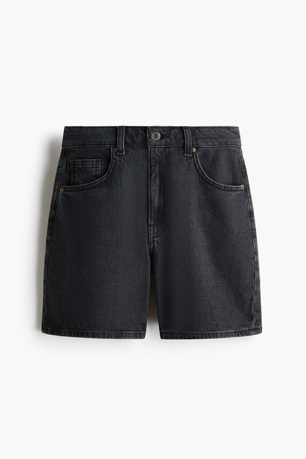 Vaquero corto de talle alto - H&m фото 3